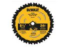 DeWALT DWA181424B10 Circular Saw Blade, 8-1/4 in Dia, 5/8 in Arbor, 24-Teeth, Applicable Materials: Wood