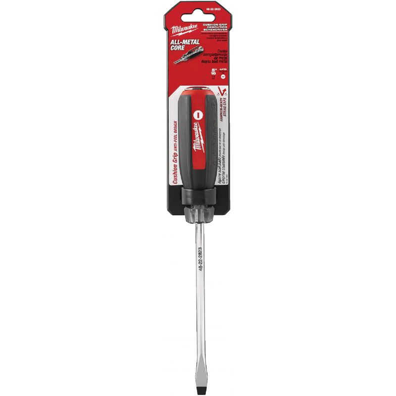 Milwaukee Slotted Screwdriver 5/16 In., 6 In.