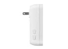 globe 18000153 Doorbell Kit, Wireless, 240 V, 85 dB, White White