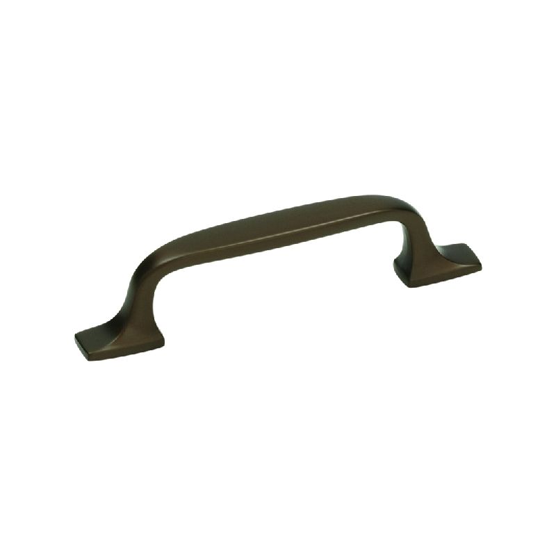 Amerock Highland Ridge Series BP55316CBZ Cabinet Pull, 4-5/16 in L Handle, 1/2 in H Handle, 1-1/16 in Projection, Zinc Caramel, Transitional