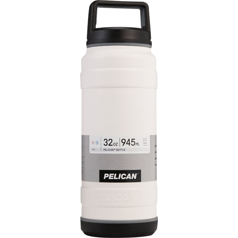 Pelican Travel Insulated Vacuum Bottle 32 Oz., Whtie