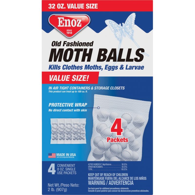 Enoz Old Fashioned Moth Balls 32 Oz.