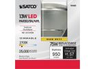 Satco PAR30 Short Neck Medium Dimmable LED Floodlight Light Bulb