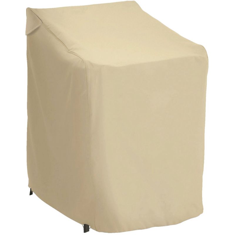 Classic Accessories Terrazzo Patio Stackable Chair Cover Tan