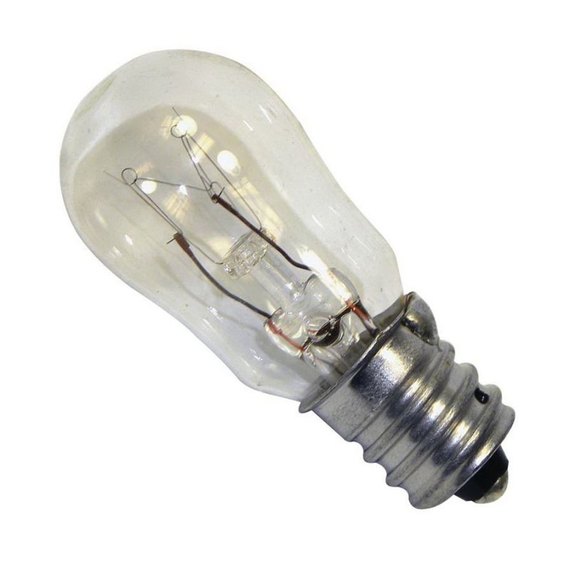 Sylvania 16962 Incandescent Bulb, 6 W, S6 Lamp, Candelabra E12 Lamp Base, 40 Lumens, 2850 K Color Temp