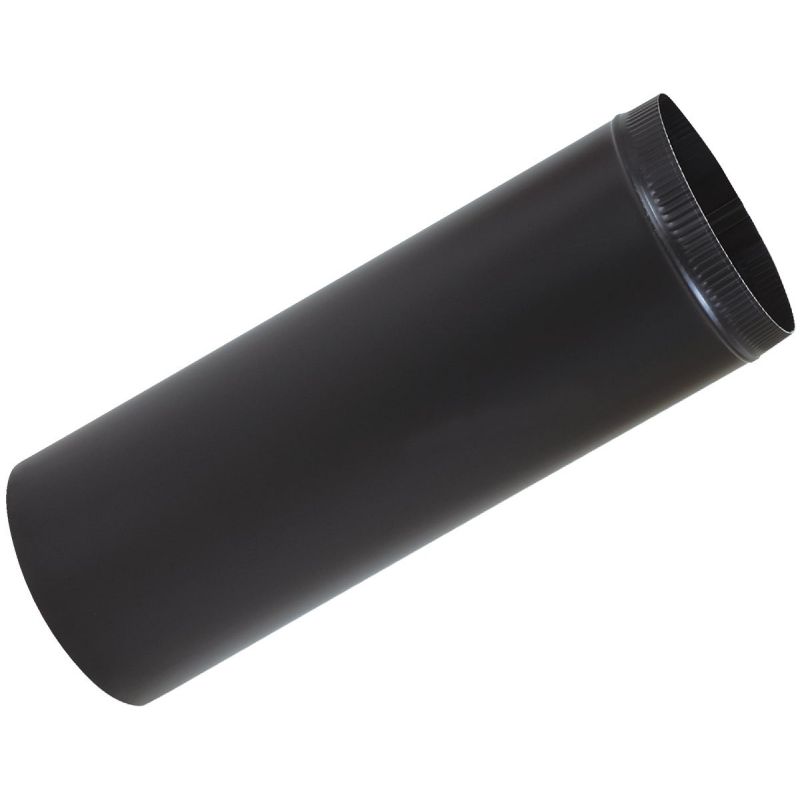Imperial Black Stove Pipe 8 In. X 24 In., Black