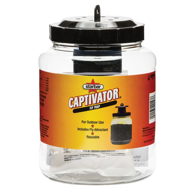 Starbar Captivator 14680/100520214 Jug Trap, Granular Solid, Fish Pale Brown/Pale Yellow