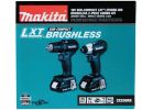Makita 18V LXT Li-Ion Brushless Drill &amp; Impact Cordless Tool Combo Kit