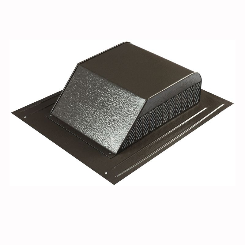 Master Flow SSB960ABR Roof Louver, 18 in L, 20-1/2 in W, Aluminum, Brown Brown (Pack of 6)