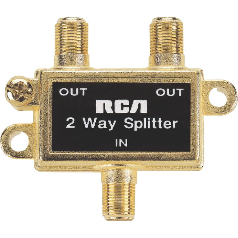 RCA 2-Way Coaxial Splitter