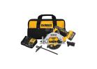 DeWALT XTREME Sub-Compact Series DCS512J1 Brushless Circular Saw Kit, Battery Included, 12 V, 5 Ah, 5-3/8 in Dia Blade