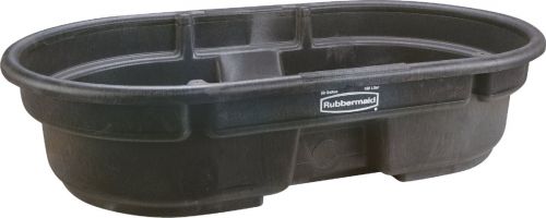 Rubbermaid Black Structural Foam Stock Tank - 150 Gal