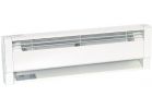 Fahrenheat Hydronic Electric Baseboard Heater White, 6.3