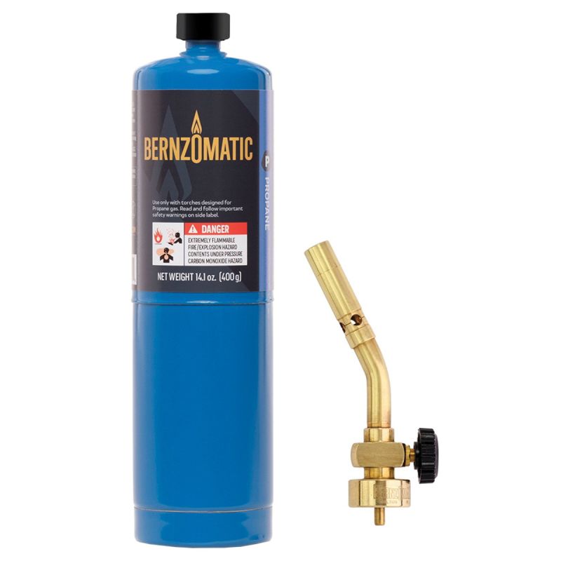 BernzOmatic UL100 CAN Torch Kit, Brass (Pack of 3)