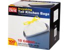 Do it Best Tall Kitchen Trash Bag 13 Gal., White