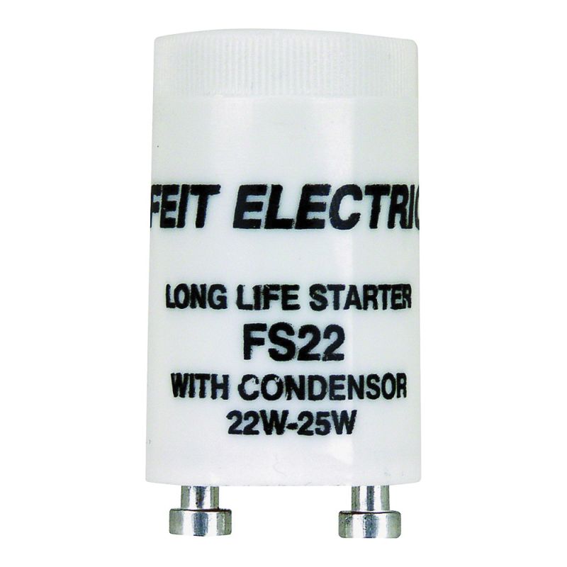 Feit Electric FS22/10 Fluorescent Starter with Condenser, 22 to 25 W