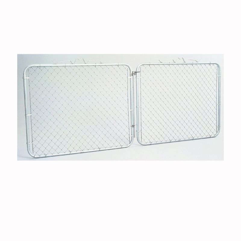 Stephens Pipe &amp; Steel GTB12048 Chain-Link Drive Gate, 10 ft W Gate, 48 in H Gate