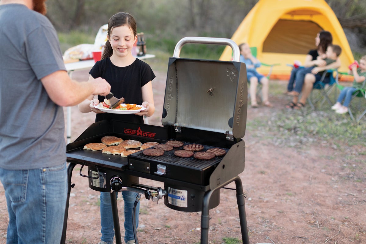 Buy Camp Chef Explorer Outdoor Cooking Stove Black