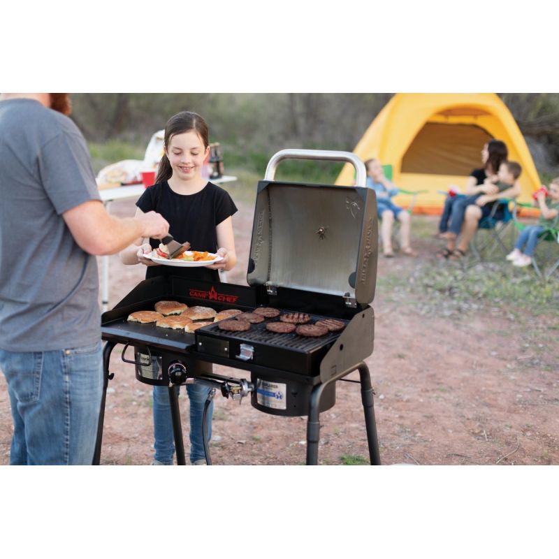 Camp Chef Explorer Outdoor Cooking Stove Black