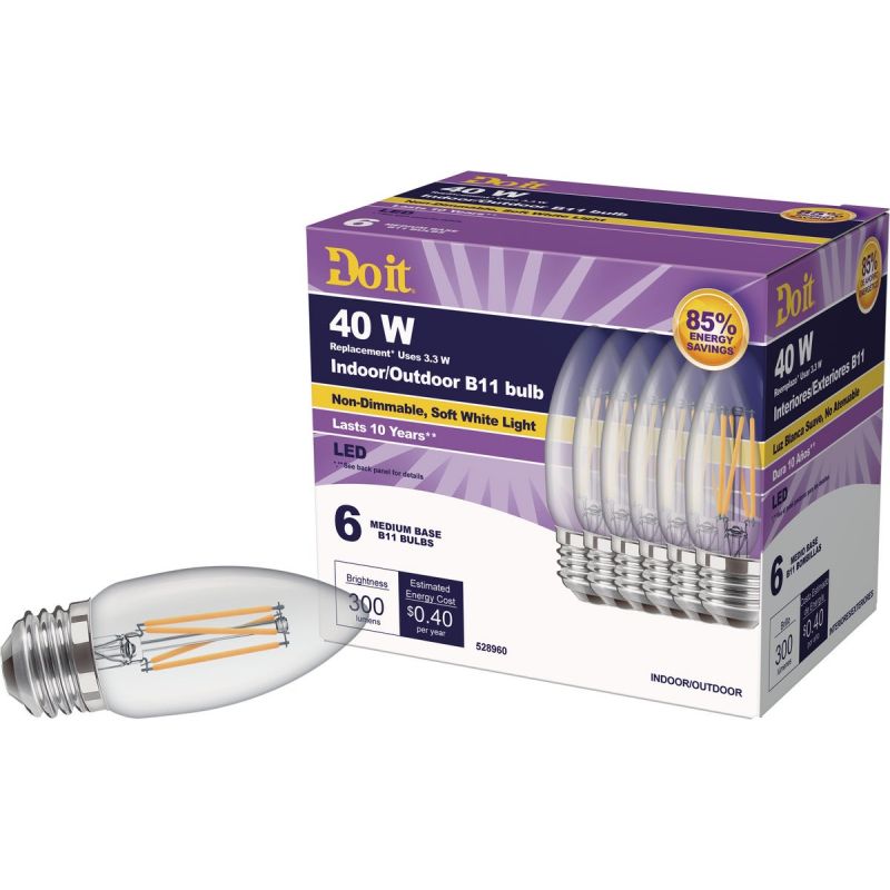 Do it B11 Medium LED Decorative Light Bulb