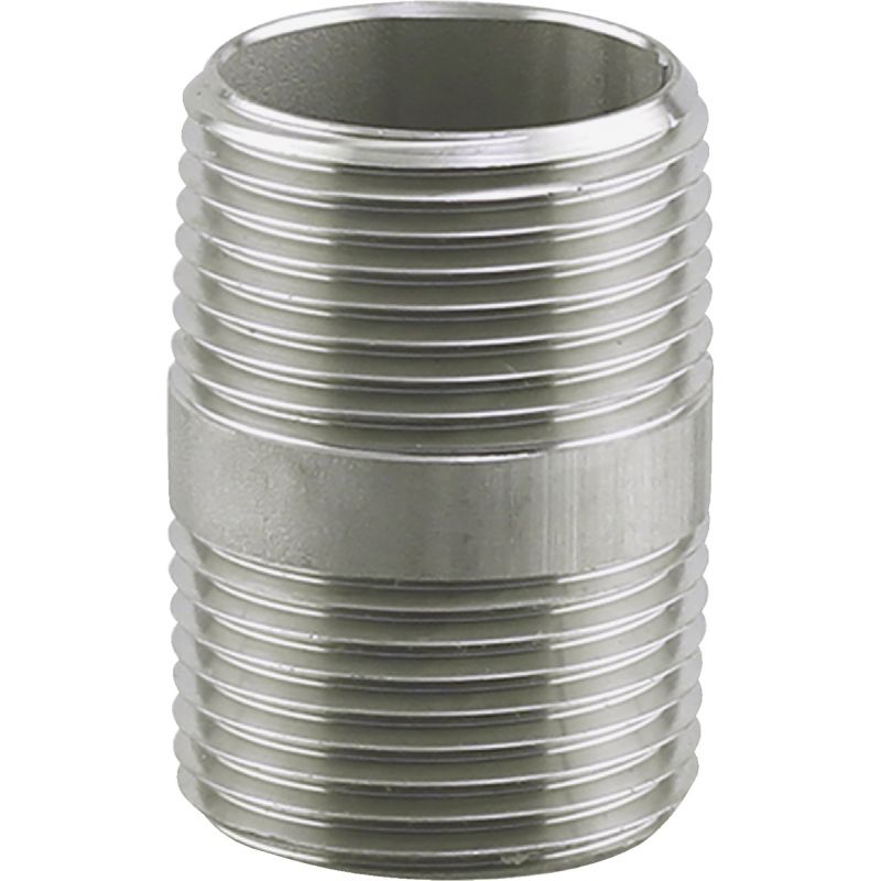 PLUMB-EEZE Stainless Steel Nipple 3/8 In. MIP X 3 In.