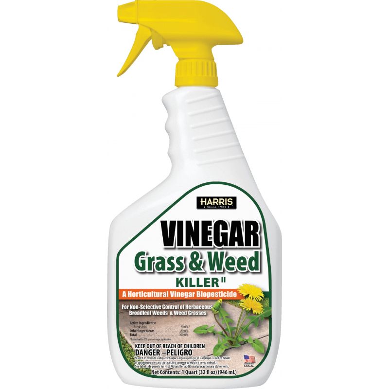 Harris Vinegar Weed Killer 32 Oz., Trigger Spray