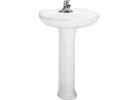 American Standard Colony Pedestal Sink Bowl 20 In. W X 8 In. H X 23.75 In. L