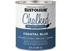 Rust-Oleum Chalked Ultra Matte Chalk Paint Coastal Blue, 30 Oz.