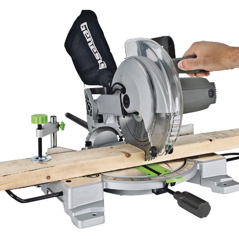 Genesis Compound Miter Saw with Laser Guide 15A