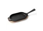 Ooni UU-P08C00 Sizzler Pan, Cast Iron, Black/Brown Black/Brown