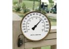AcuRite Decorative Metal Indoor And Outdoor Thermometer Brass