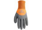 Wells Lamont HydraHyde Men&#039;s Work Gloves M, Gray &amp; Orange