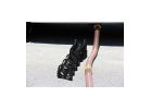 Camco Sidewinder 43031 Sewer Hose Support, Plastic, Black Black