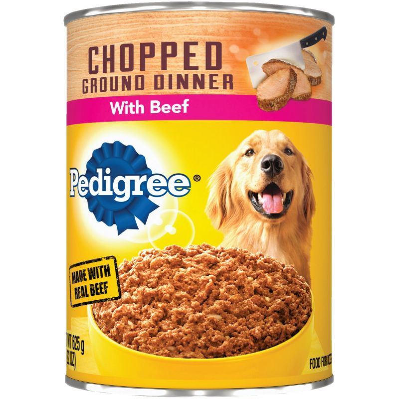 Pedigree Meaty Ground Dinner Wet Dog Food 22 Oz.