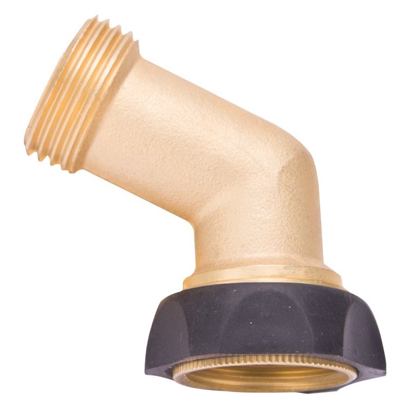 Landscapers Select GT62003 Hose Connector, Female and Male, Brass, Brass, For: Hose Couplings Brass
