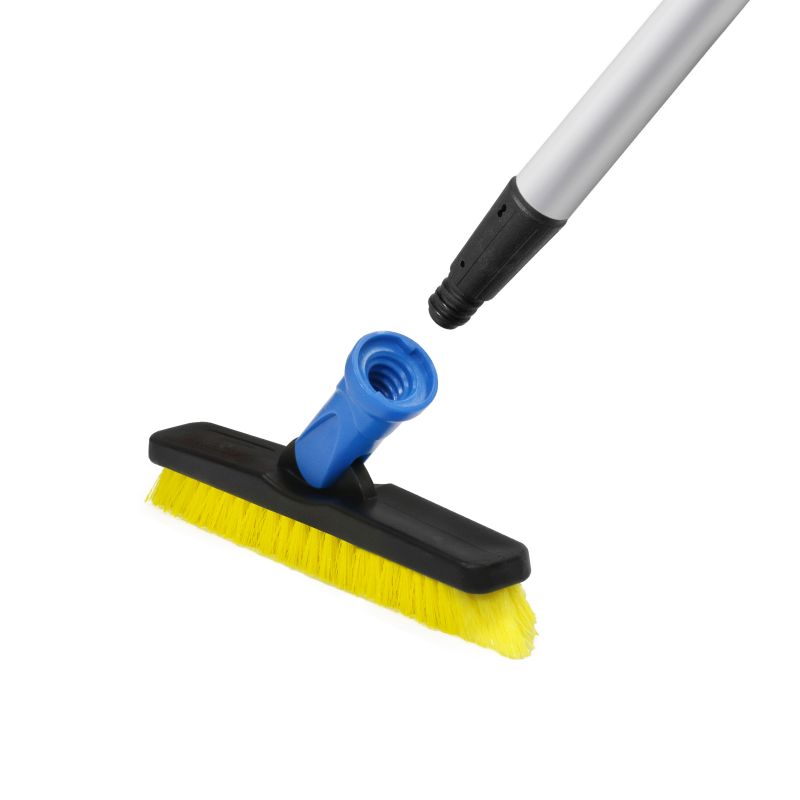 Unger Professional 975200 Swivel Grout Brush, 1-1/4 in L Trim, Polypropylene, 5-1/2 in OAL