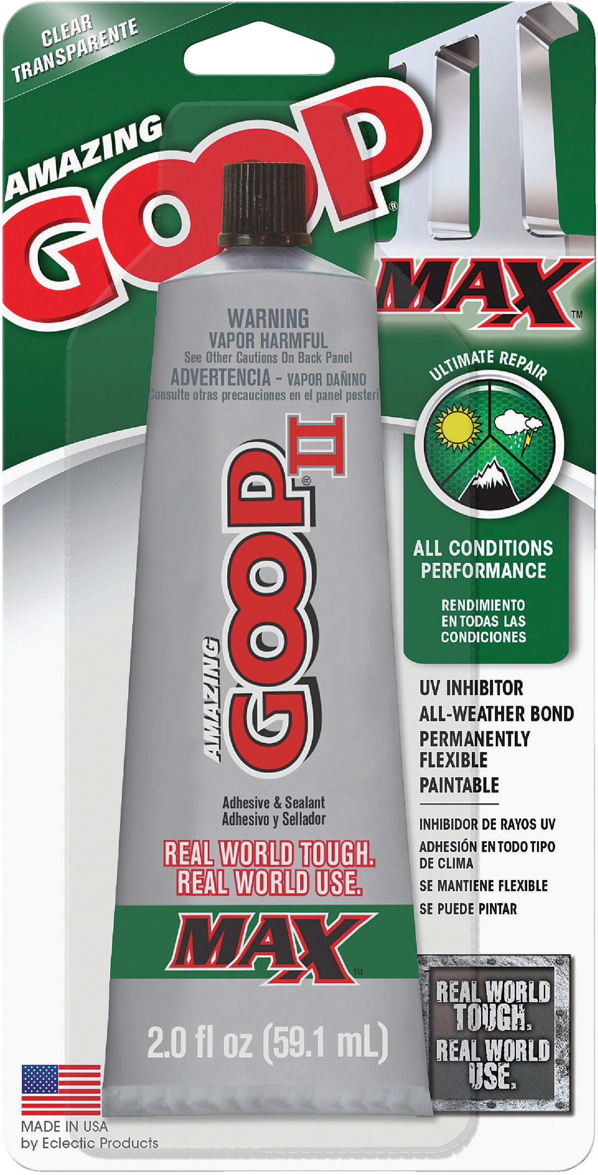 SHOE GOO Clear 109,4 ml + 1 DOSIERER / Shoegoo Kleber TUBE / Farbe:  Transparent