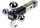 TowSmart Multiple Hitch Ball Mount with Hook