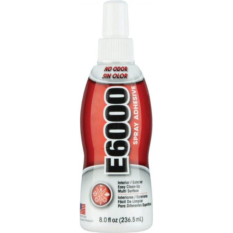 E6000 Spray Adhesive Clear, 8 Oz.
