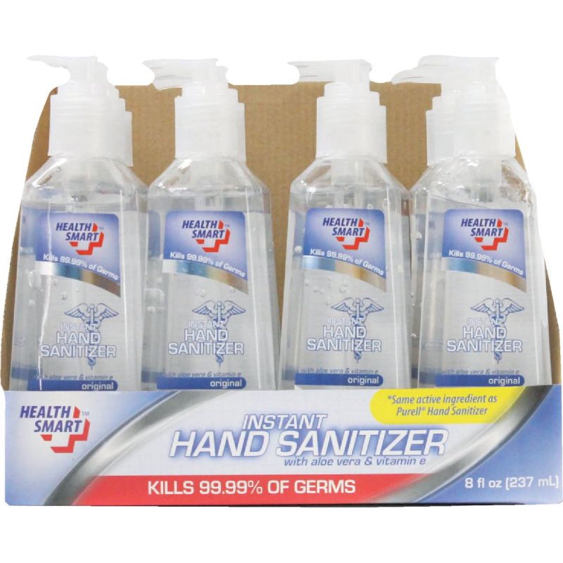 Health Smart Hand Sanitizer 8 Oz. (Pack of 24)