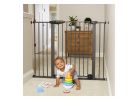 Toddleroo by North States 5323 Child Safety Gate, Metal, Gray, Matte Bronze, 36 in H Dimensions, Triple-Lock, Self Lock Gray