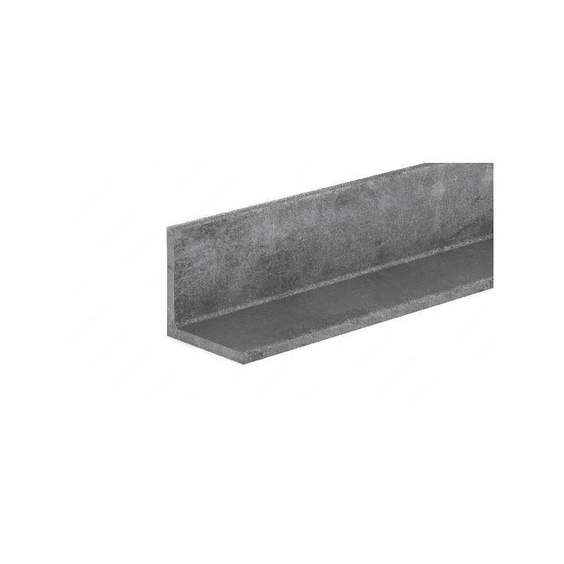 Reliable Mekano Series AP148 Angle Stock, 48 in L, 1/8 in Thick, Steel