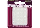 Magic Sliders Self-Adhesive Bumper 3/8 In., Clear