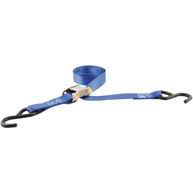 Erickson Cam Lock Tie-Down Strap Blue