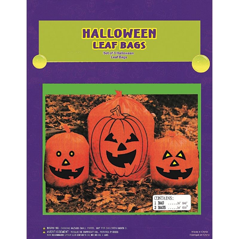 Mystic Industries Pumpkin Lawn &amp; Leaf Bag Varies, Orange