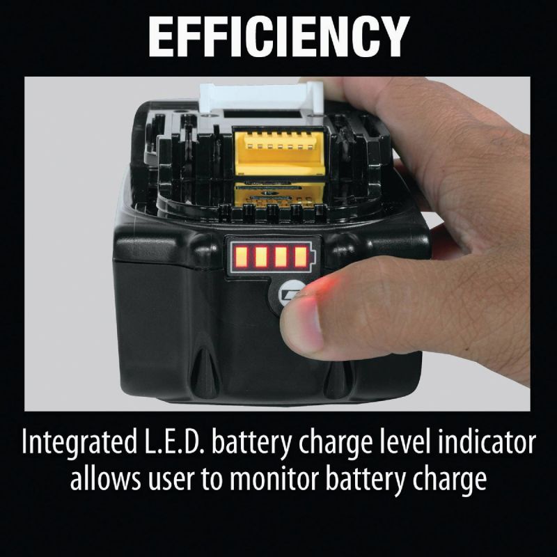 Makita BL1860B 18V 6.0Ah Li-ion Battery c/w Charge Level Indicator
