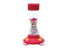 Perky-Pet 210PB Bird Feeder, Pinch Waist, 16 oz, 4-Port/Perch, Hardened Glass/Plastic, Red, 7.1 in H Red
