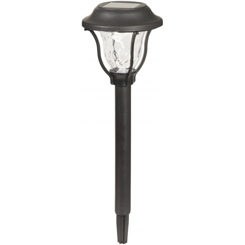 Outdoor Expressions 3 Lm. Solar Path Lights Black