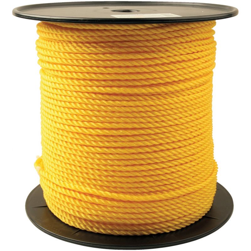 Do it Best Twisted Polypropylene Bulk Rope Yellow