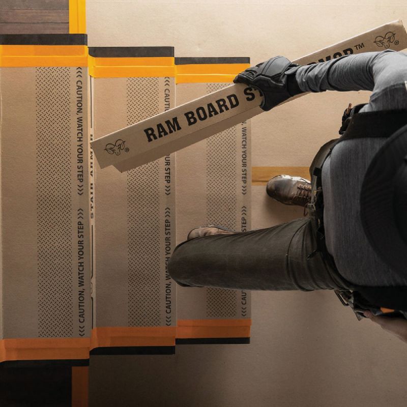 Ram Board Stair Armor Floor Protector Brown